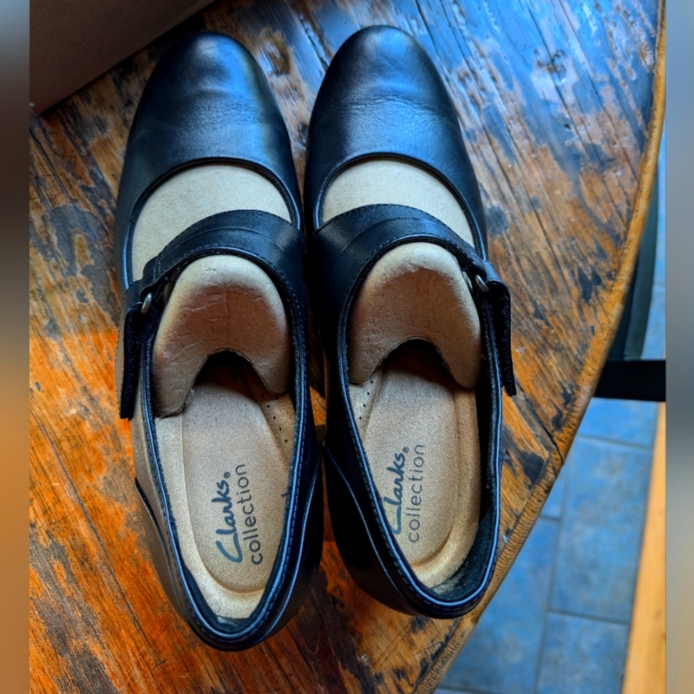 Clarks Emslie Lulin Mary Jane dress pumps